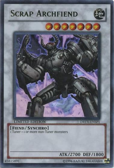 Scrap Archfiend DREV ENSP1 Duelist Revolution Yu-Gi-Oh! card