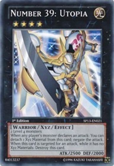 Number 39 Utopia Star Pack 2013 Yu-Gi-Oh! card