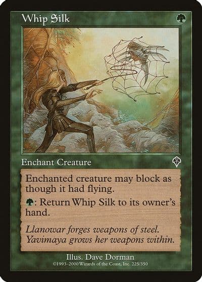 Whip Silk Invasion Magic card