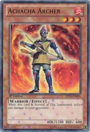 Achacha Archer Starfoil Star Pack 2013 Yu-Gi-Oh! card