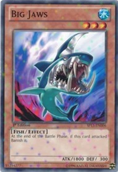 Big Jaws Starfoil Star Pack 2013 Yu-Gi-Oh! card
