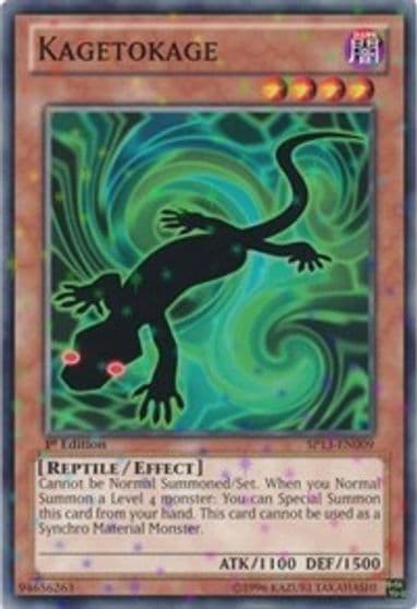 Kagetokage Starfoil Star Pack 2013 Yu-Gi-Oh! card