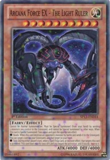 Arcana Force EX The Light Ruler Starfoil Star Pack 2013 Yu-Gi-Oh! card