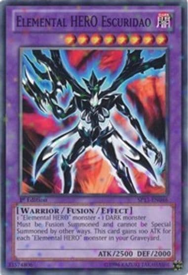 Elemental HERO Escuridao Starfoil Star Pack 2013 Yu-Gi-Oh! card
