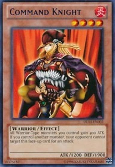 Command Knight Red Duelist League Promo Yu-Gi-Oh! card