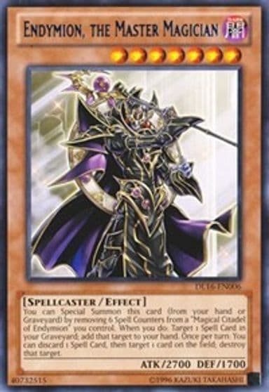Endymion the Master Magician Blue Duelist League Promo Yu-Gi-Oh! card