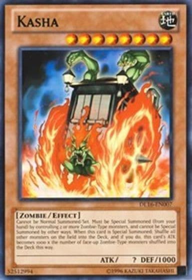 Kasha Green Duelist League Promo Yu-Gi-Oh! card