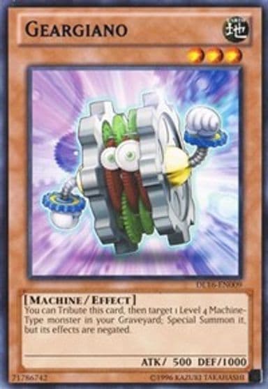 Geargiano Blue Duelist League Promo Yu-Gi-Oh! card