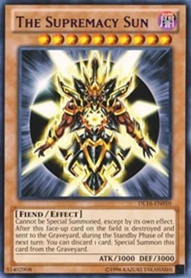 The Supremacy Sun Purple Duelist League Promo Yu-Gi-Oh! card