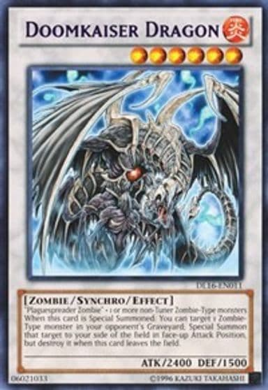 Doomkaiser Dragon Purple Duelist League Promo Yu-Gi-Oh! card