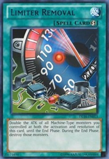 Limiter Removal Blue Duelist League Promo Yu-Gi-Oh! card