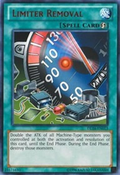 Limiter Removal Red Duelist League Promo Yu-Gi-Oh! card