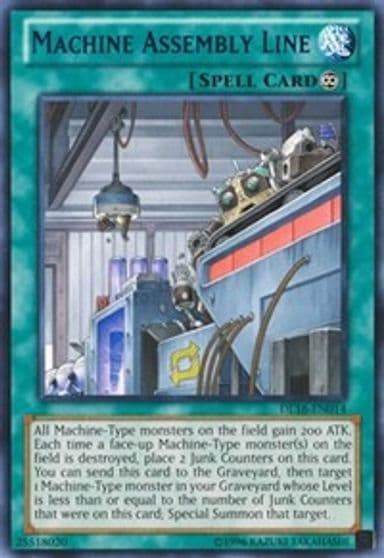 Machine Assembly Line Blue Duelist League Promo Yu-Gi-Oh! card