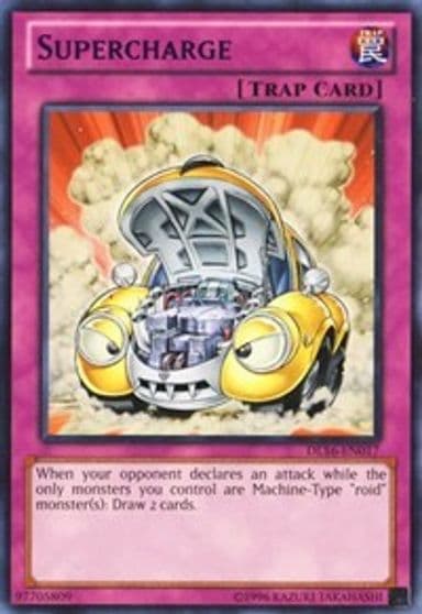 Supercharge Purple Duelist League Promo Yu-Gi-Oh! card