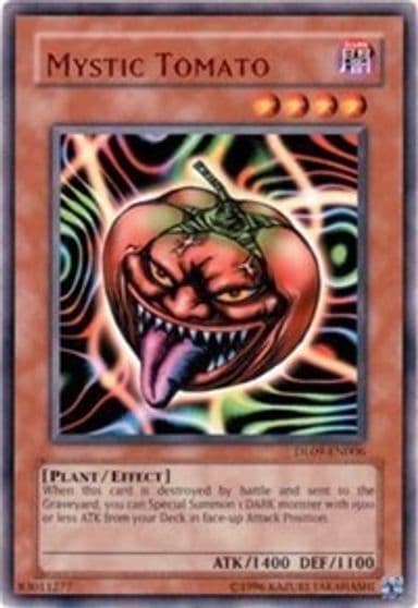 Mystic Tomato Bronze Duelist League Promo Yu-Gi-Oh! card