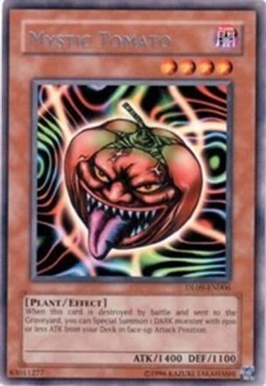 Mystic Tomato Silver Duelist League Promo Yu-Gi-Oh! card
