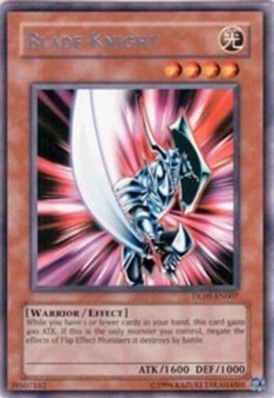 Blade Knight Silver Duelist League Promo Yu-Gi-Oh! card