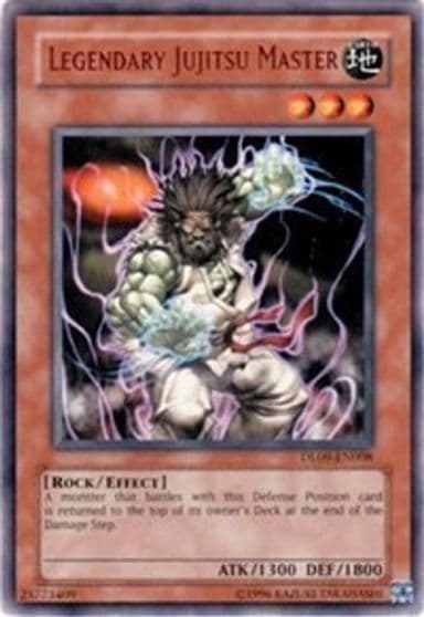 Legendary Jujitsu Master Bronze Duelist League Promo Yu-Gi-Oh! card