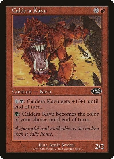 Caldera Kavu Planeshift Magic card