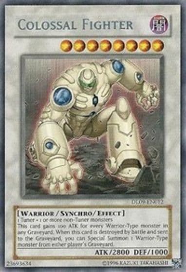 Colossal Fighter Silver Duelist League Promo Yu-Gi-Oh! card