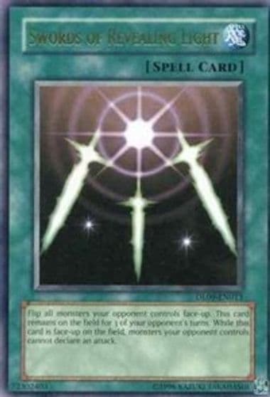Swords of Revealing Light Green Duelist League Promo Yu-Gi-Oh! card