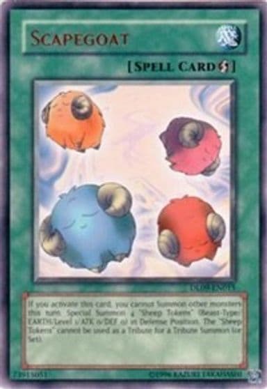Scapegoat Bronze Duelist League Promo Yu-Gi-Oh! card