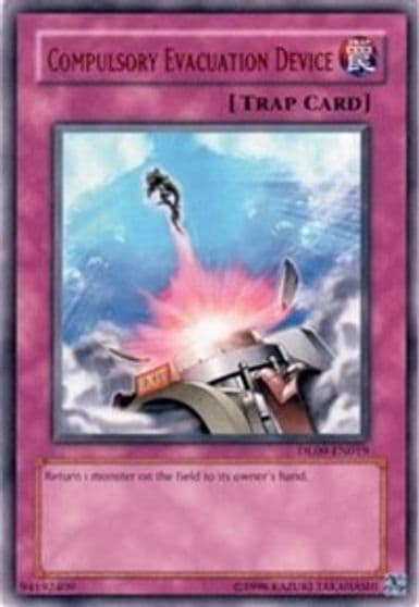 Compulsory Evacuation Device Bronze Duelist League Promo Yu-Gi-Oh! card