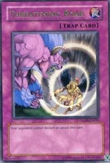 Threatening Roar Green Duelist League Promo Yu-Gi-Oh! card