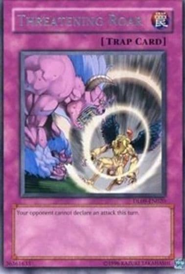 Threatening Roar Silver Duelist League Promo Yu-Gi-Oh! card