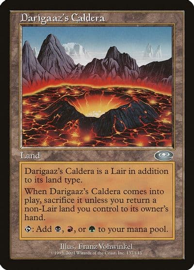 Darigaazs Caldera Planeshift Magic card