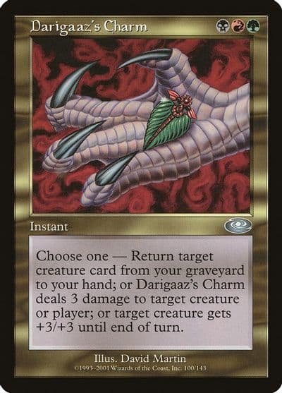 Darigaazs Charm Planeshift Magic card