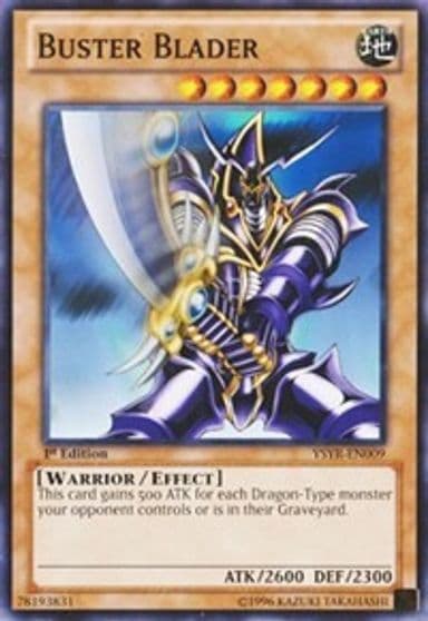 Buster Blader Starter Deck: Yugi Reloaded Yu-Gi-Oh! card