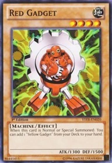 Red Gadget Starter Deck: Yugi Reloaded Yu-Gi-Oh! card