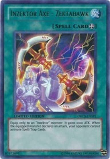 Inzektor Axe Zektahawk ORCS ENSP1 Order of Chaos Yu-Gi-Oh! card