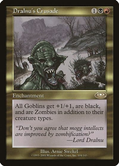 Dralnus Crusade Planeshift Magic card