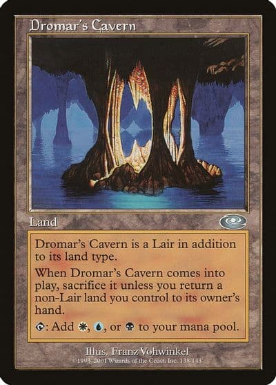 Dromars Cavern Planeshift Magic card