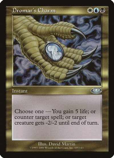 Dromars Charm Planeshift Magic card