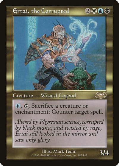 Ertai the Corrupted Planeshift Magic card