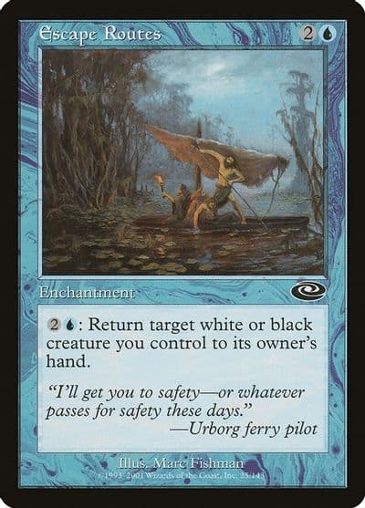 Escape Routes Planeshift Magic card