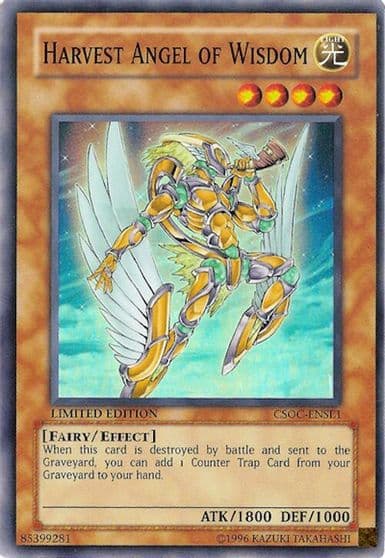 Harvest Angel of Wisdom Crossroads of Chaos Yu-Gi-Oh! card
