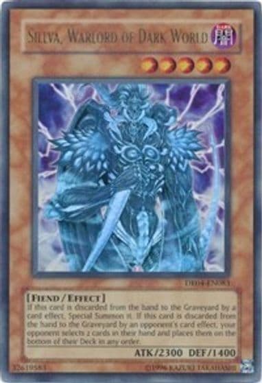 Sillva Warlord of Dark World Dark Revelation Volume 4 Yu-Gi-Oh! card