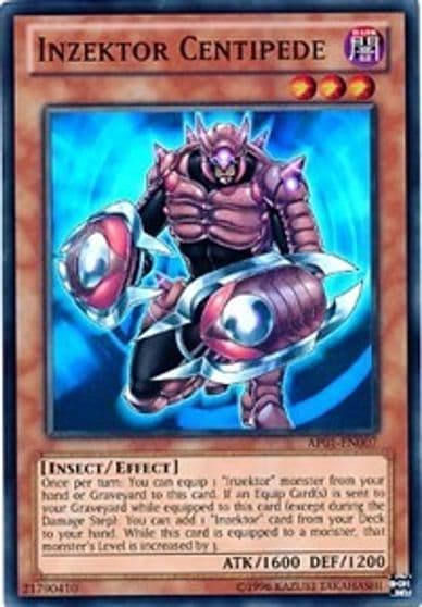 Inzektor Centipede Astral Pack 1 Yu-Gi-Oh! card
