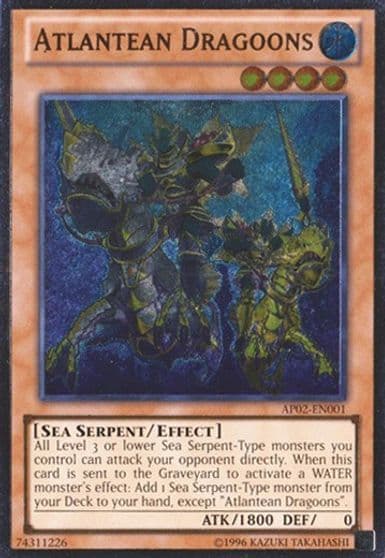 Atlantean Dragoons UTR Astral Pack 2 Yu-Gi-Oh! card