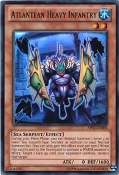 Atlantean Heavy Infantry Astral Pack 2 Yu-Gi-Oh! card