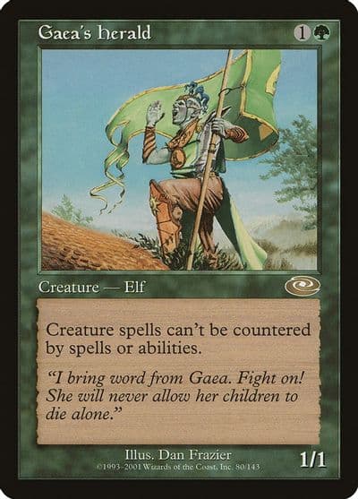 Gaeas Herald Planeshift Magic card