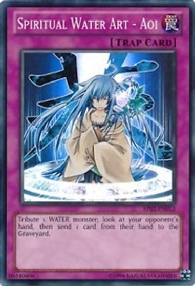 Spiritual Water Art Aoi Astral Pack 2 Yu-Gi-Oh! card
