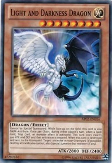 Light and Darkness Dragon Astral Pack 2 Yu-Gi-Oh! card