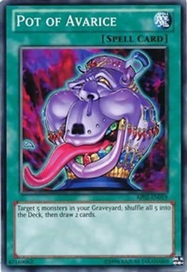 Pot of Avarice Astral Pack 2 Yu-Gi-Oh! card