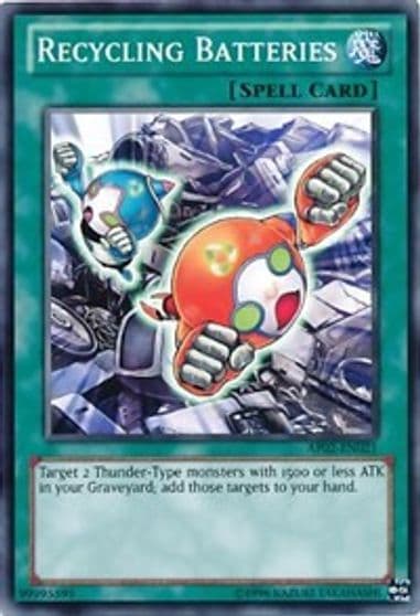 Recycling Batteries Astral Pack 2 Yu-Gi-Oh! card