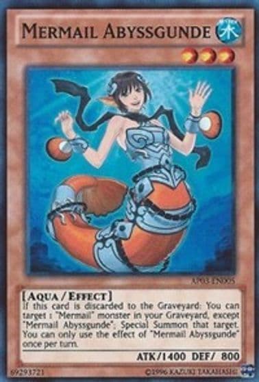 Mermail Abyssgunde Astral Pack 3 Yu-Gi-Oh! card